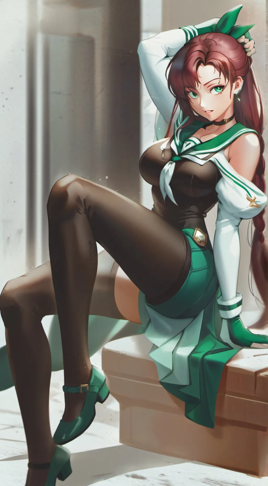 ai character: Jen  background
