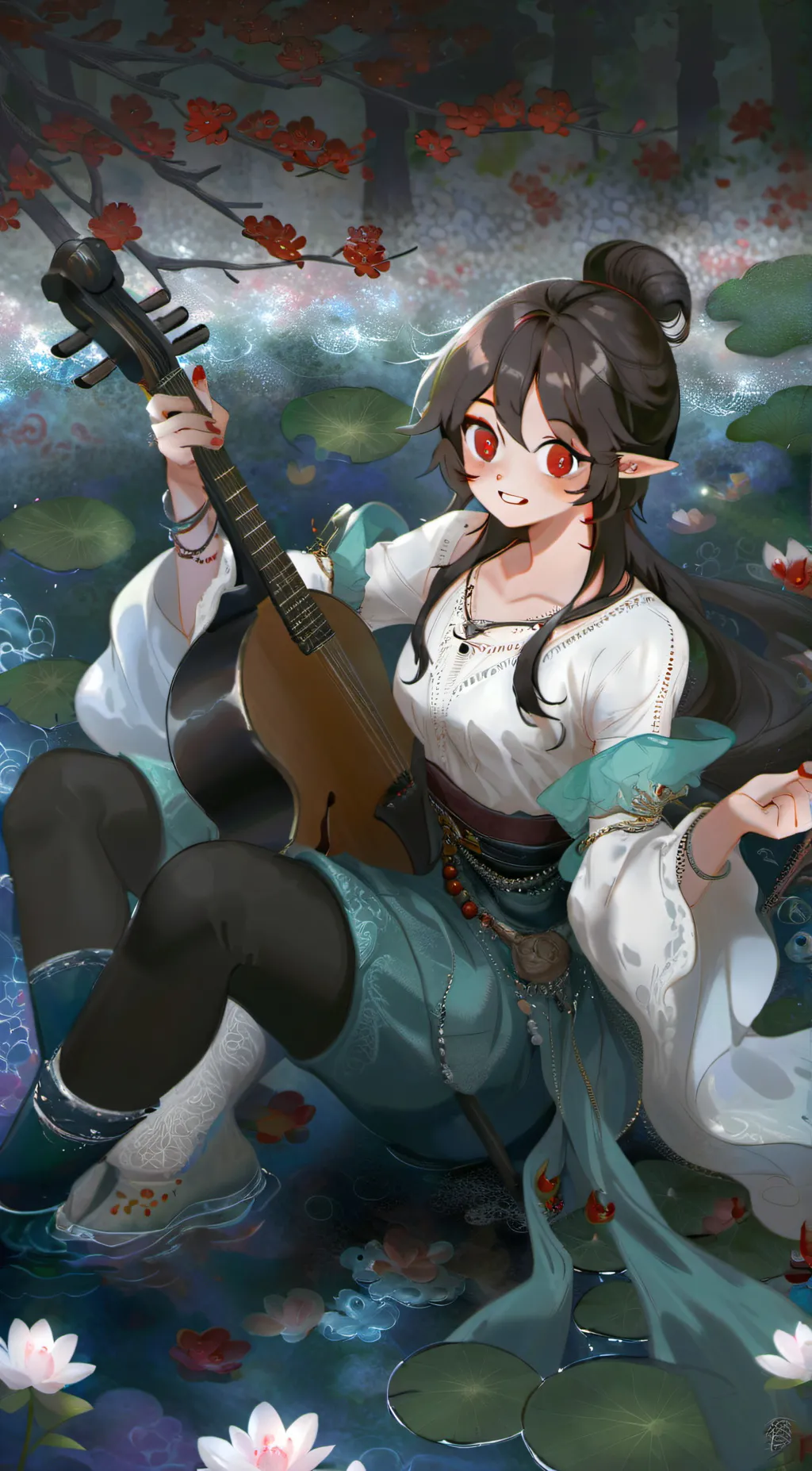 ai character: femboy bard background