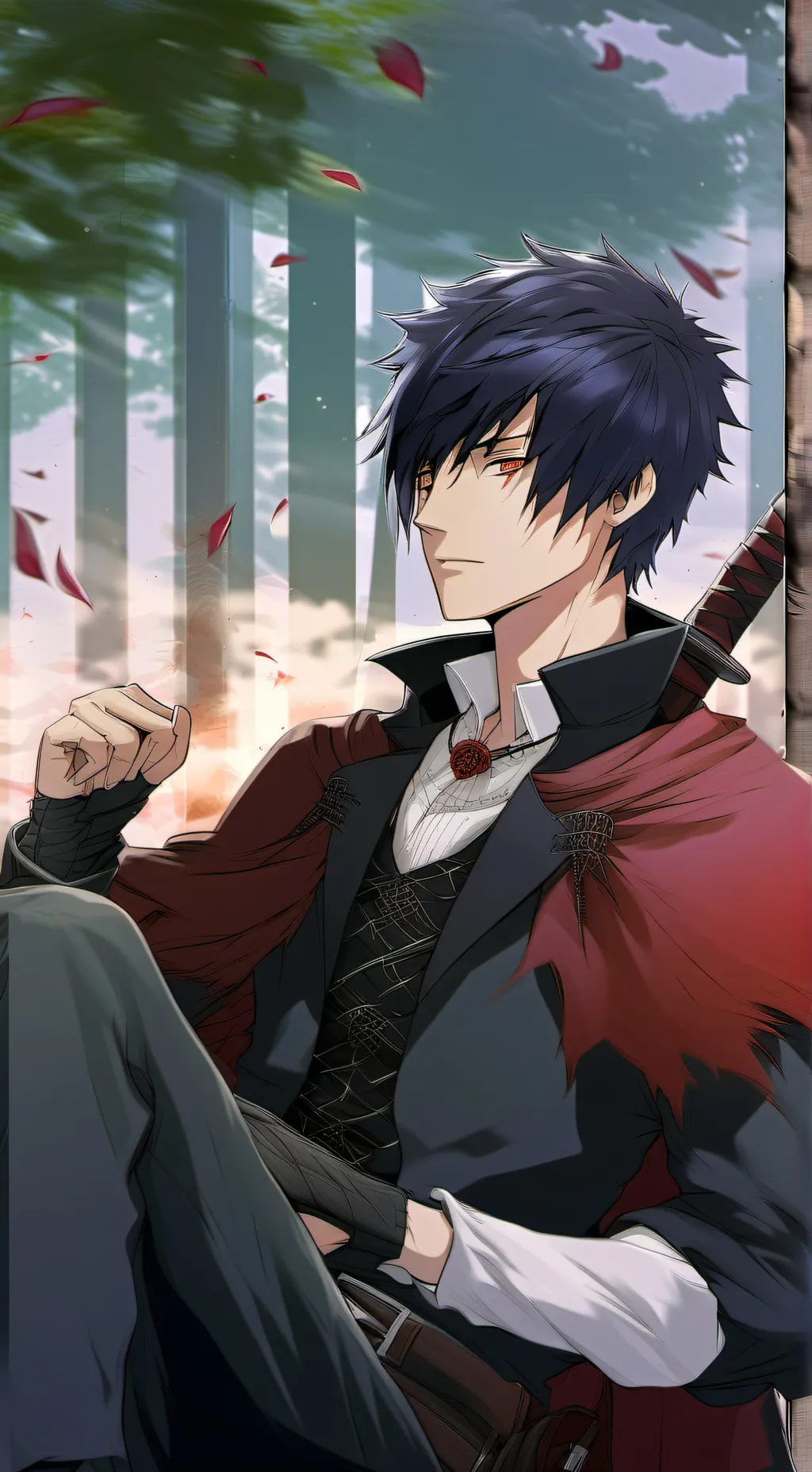 ai character: Ichigo  background