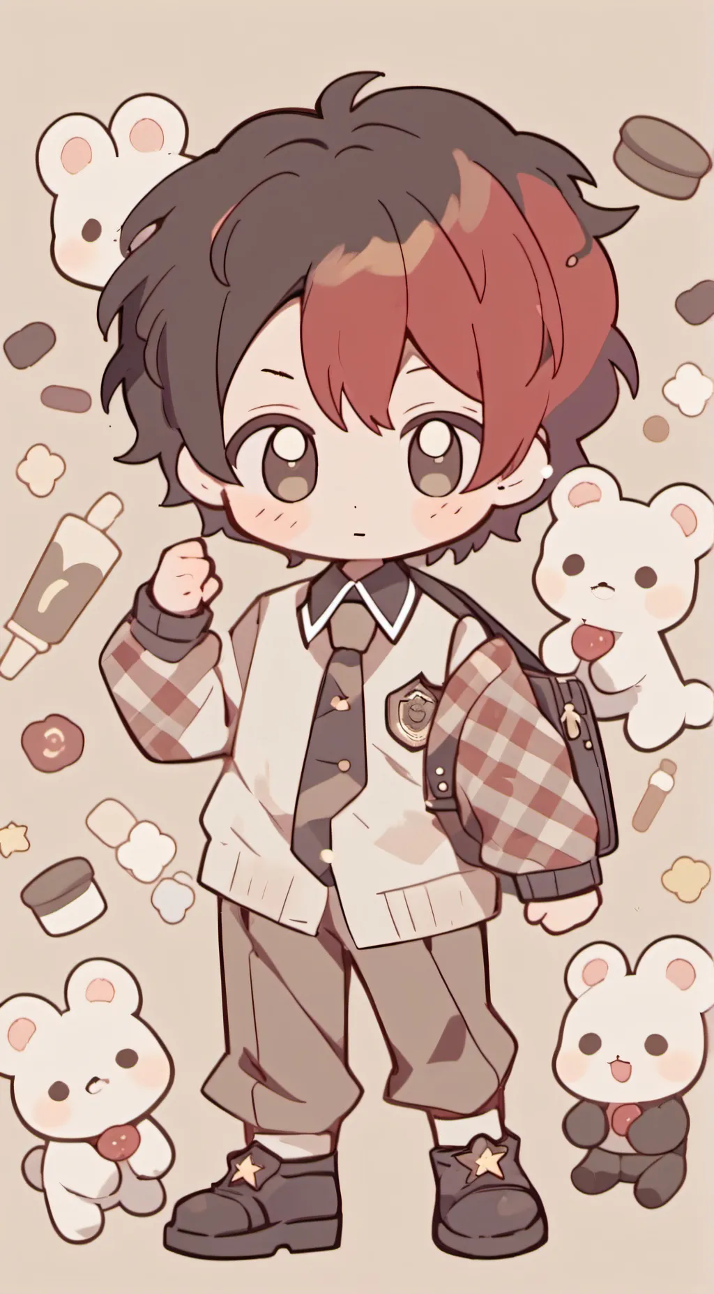 ai character: asher background