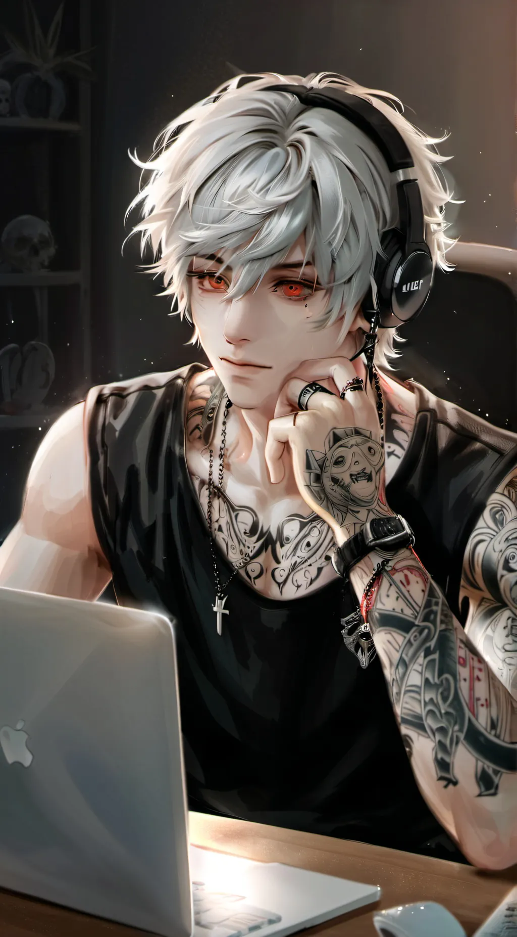 ai character: Jonh background