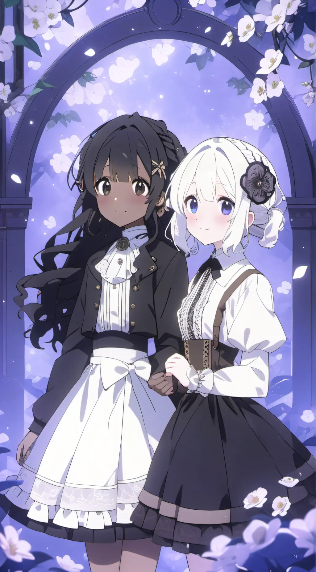 ai character: choc and noob! background