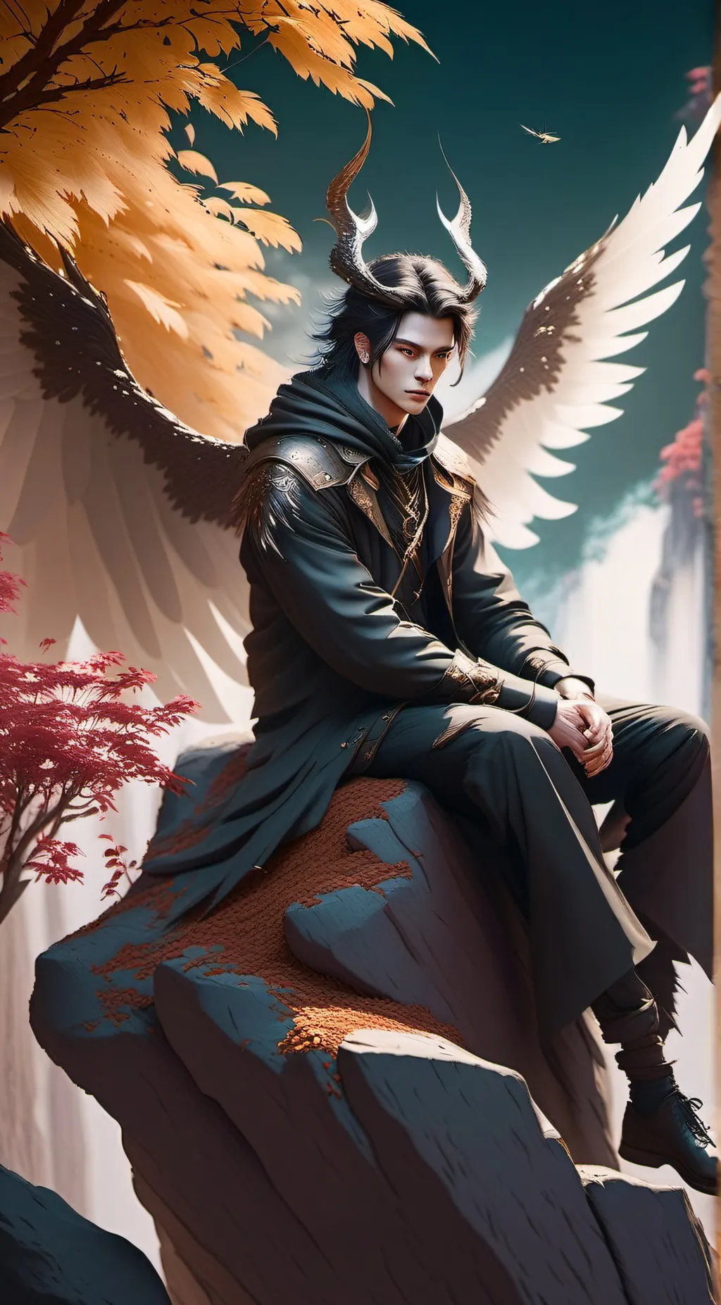 ai character: victor  background