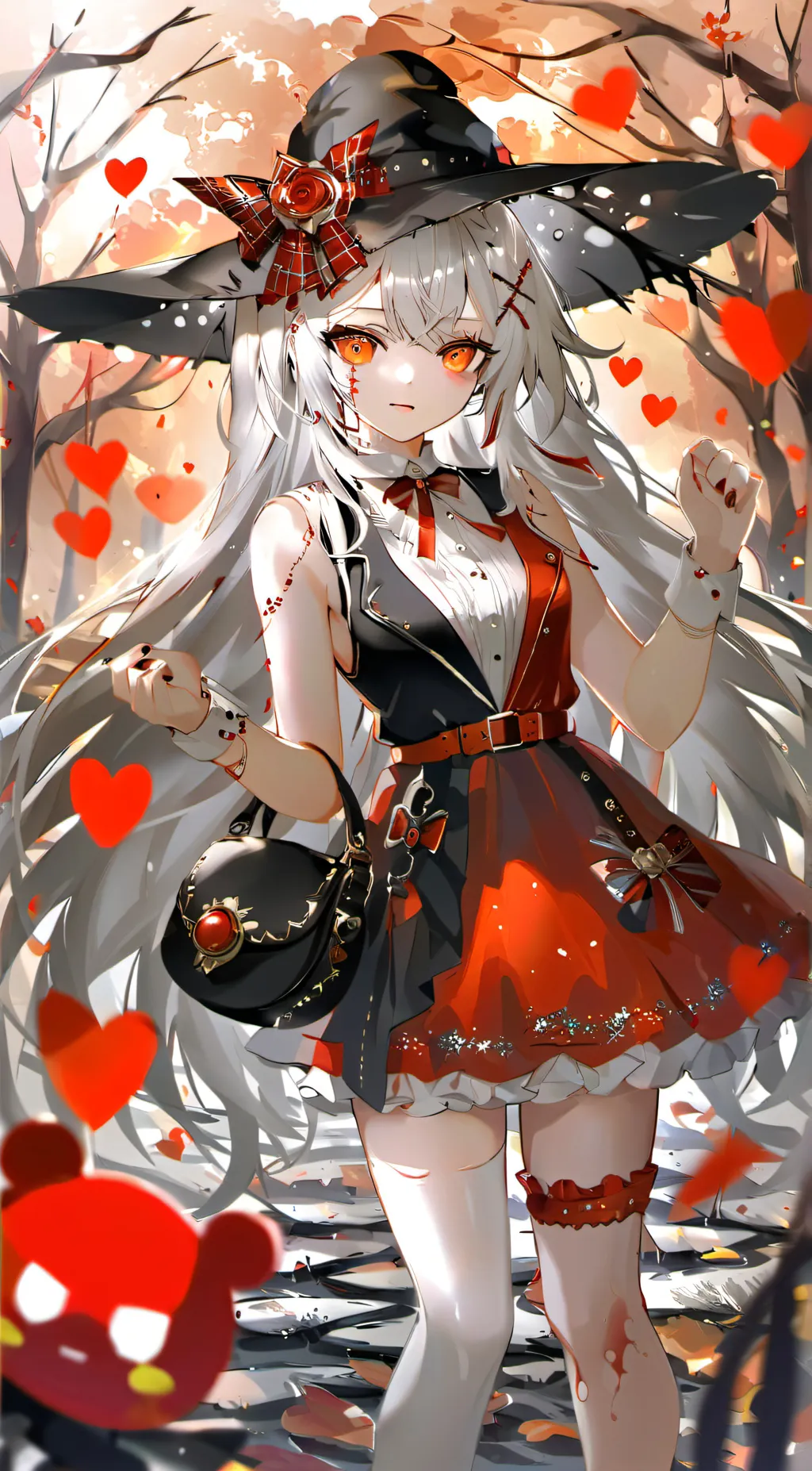 ai character: Nancy Teal background