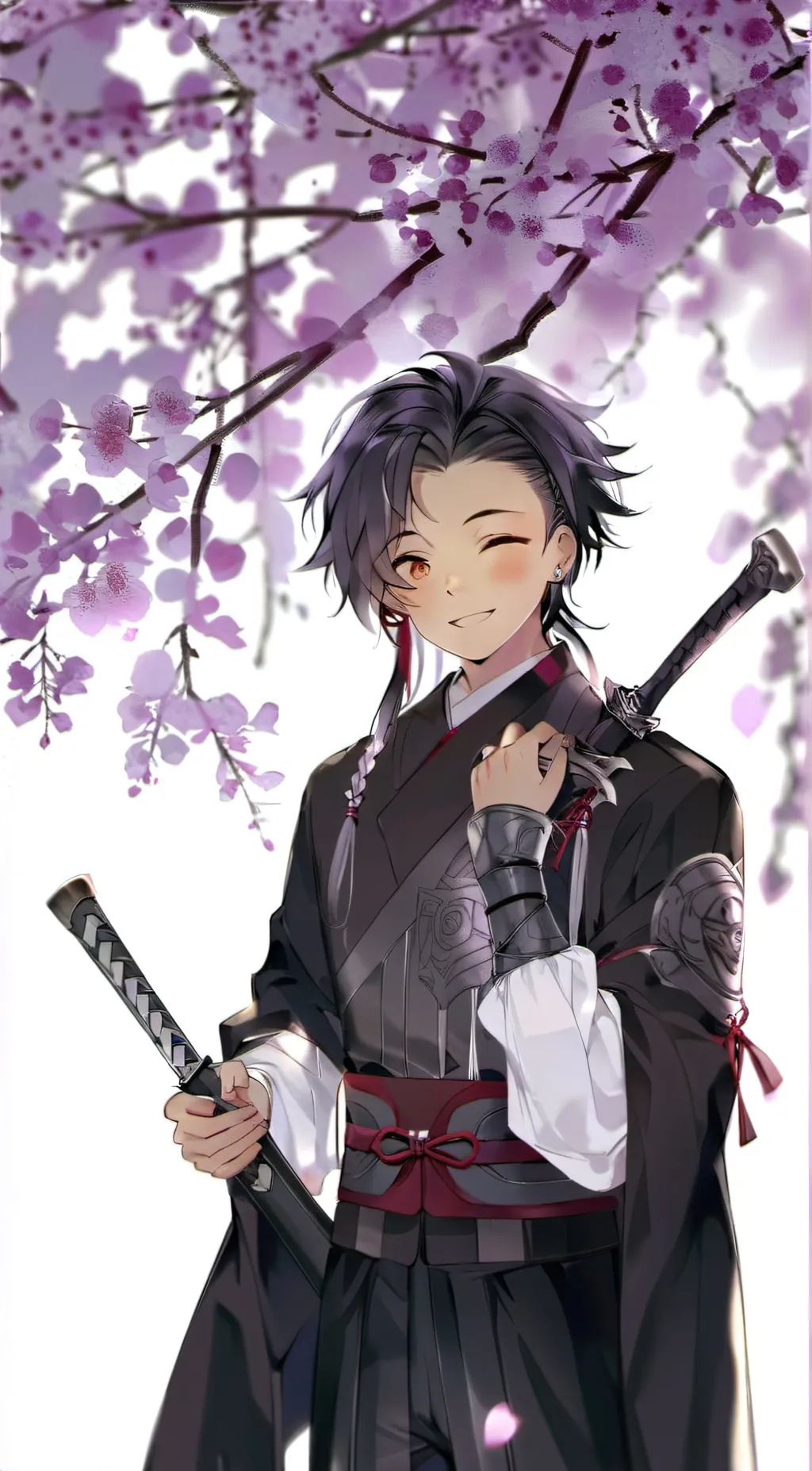 ai character: Tanjiro background