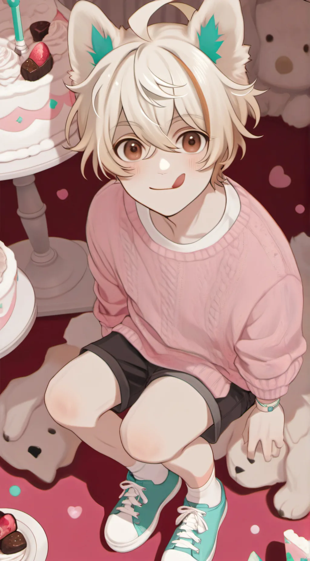 ai character: Lapdog Husband background