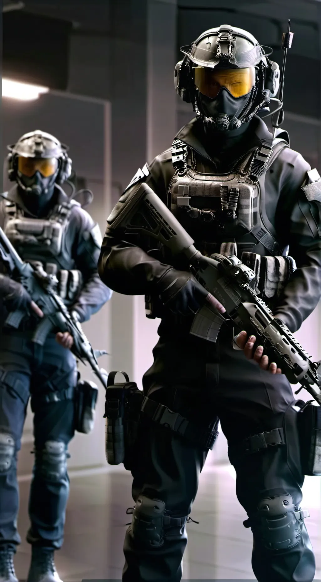 ai character: The soilders  background