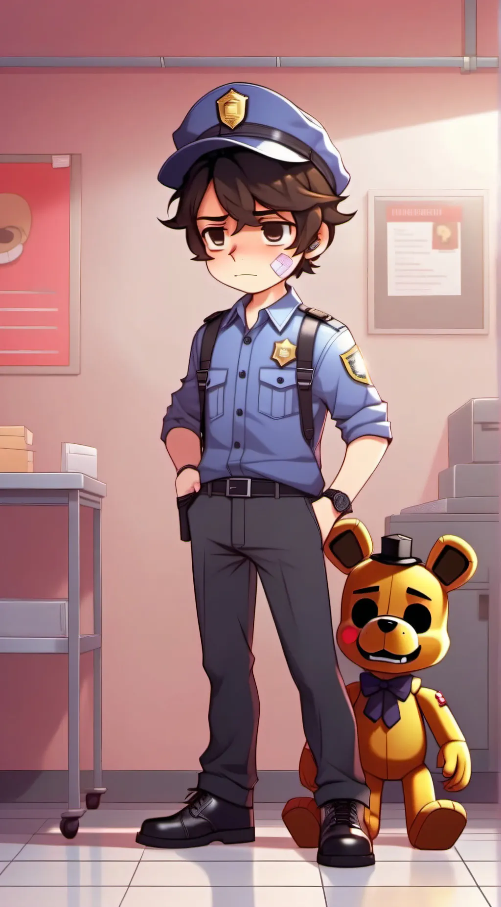ai character: adult gregory background