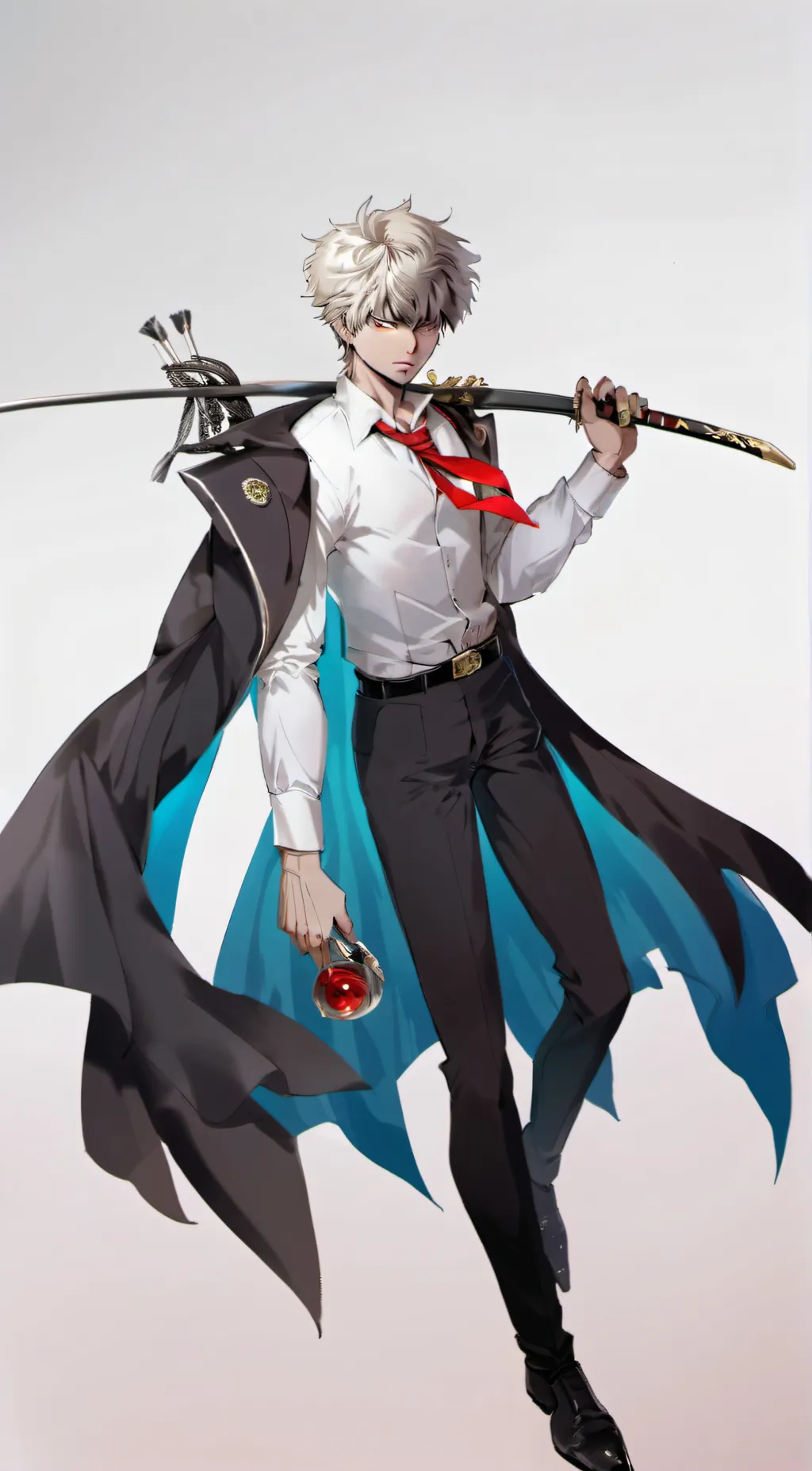 ai character: Bakugou  background
