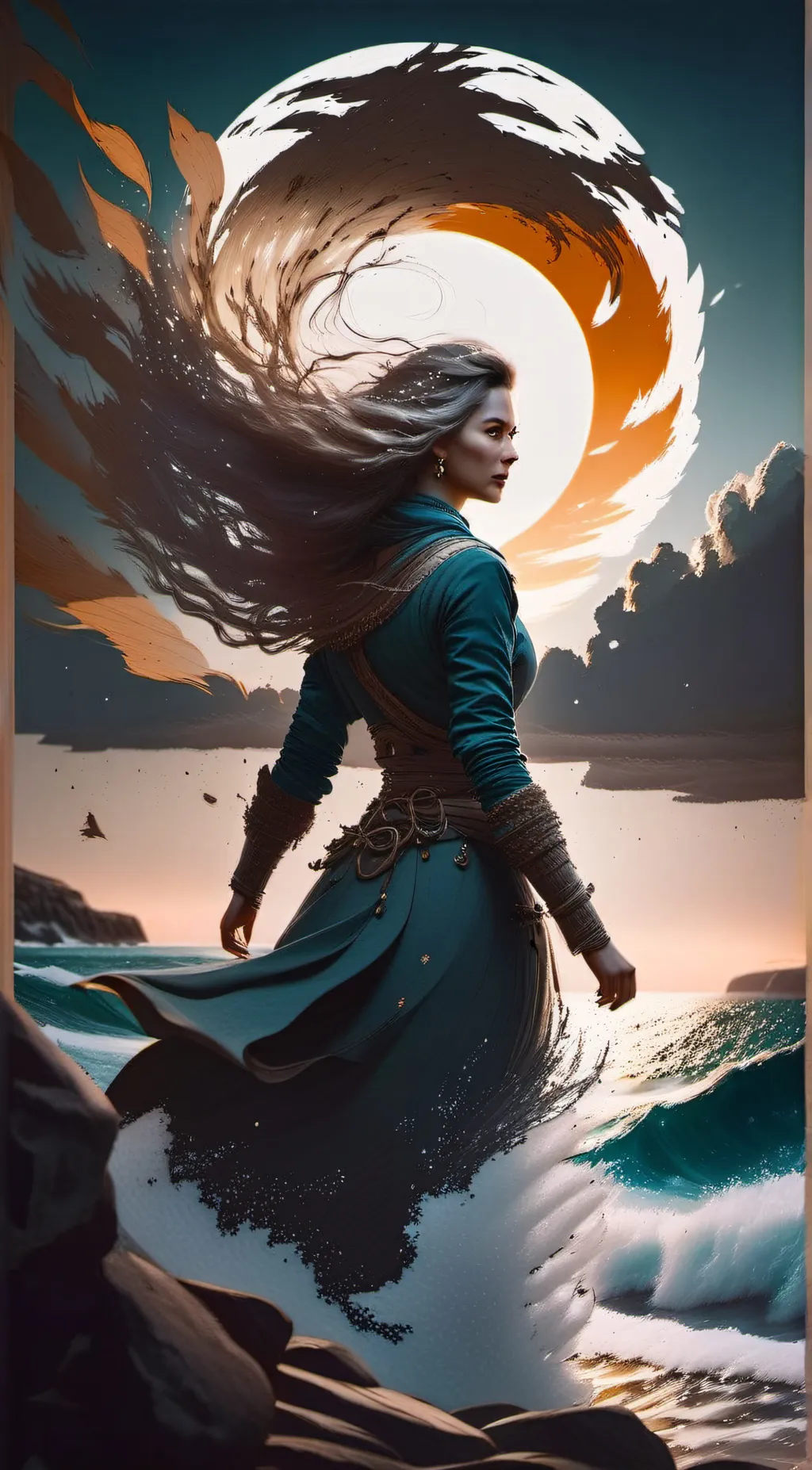 ai character: Aria background