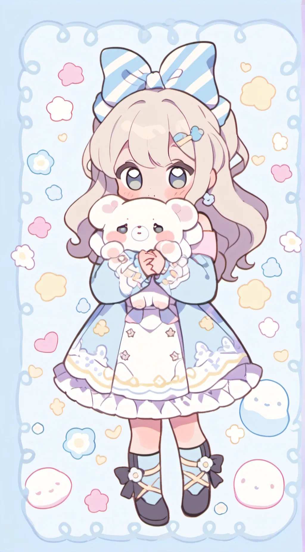 ai character: Evelyn background