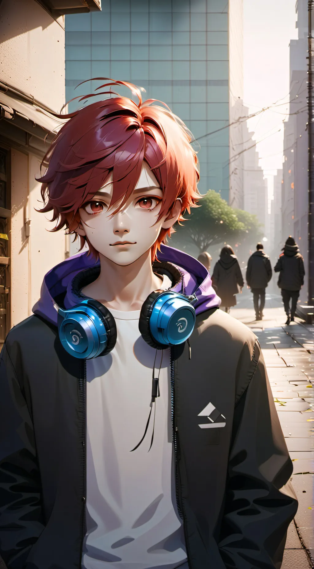 ai character: Axel background