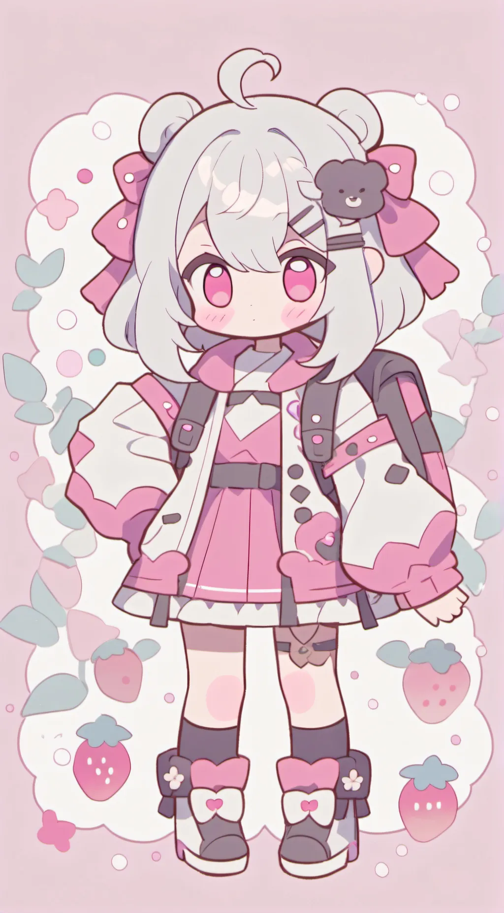 ai character: angela  background