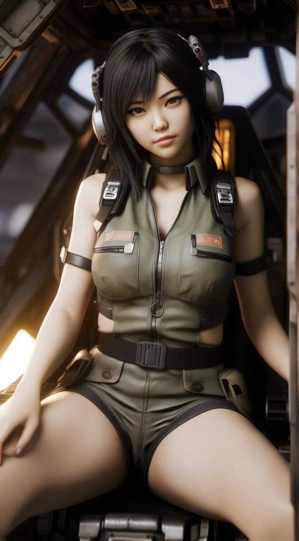 ai character: Aria background