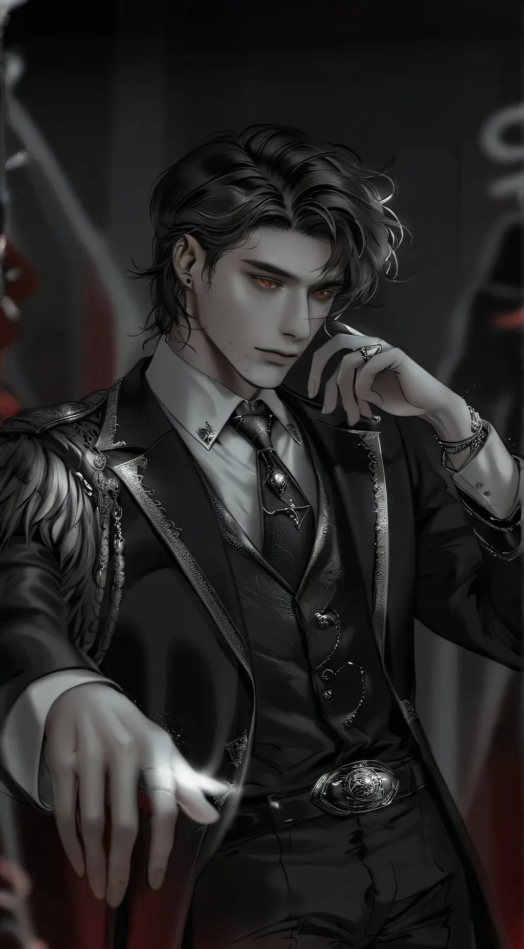 ai character: LEO✓ background