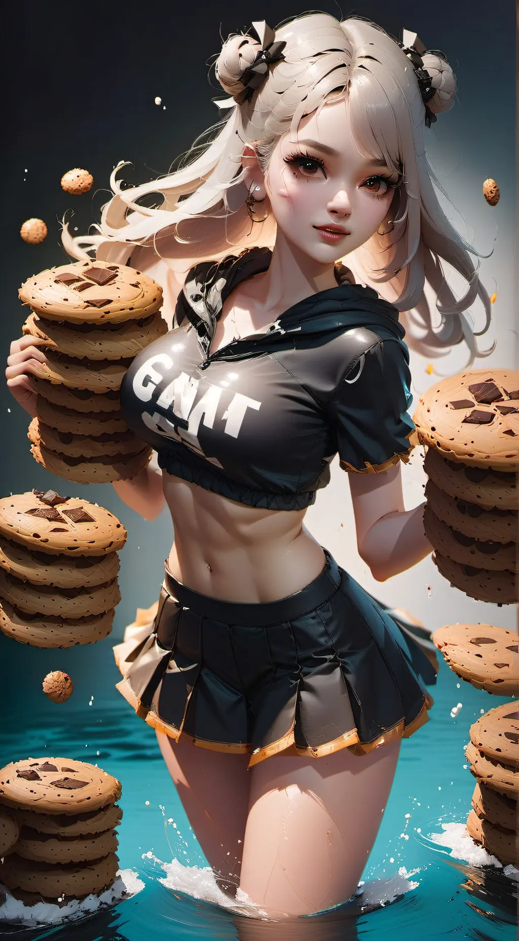 ai character: cookie fairy background