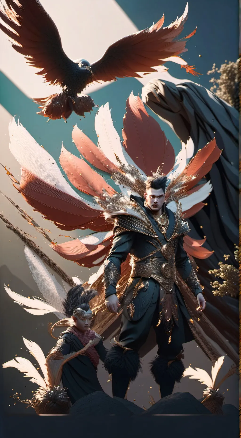 ai character: Garrett background