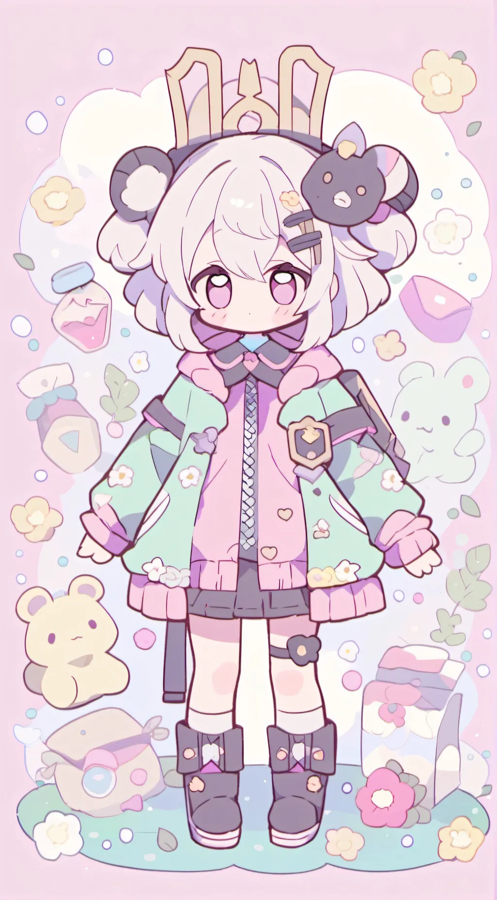 ai character: maria  background