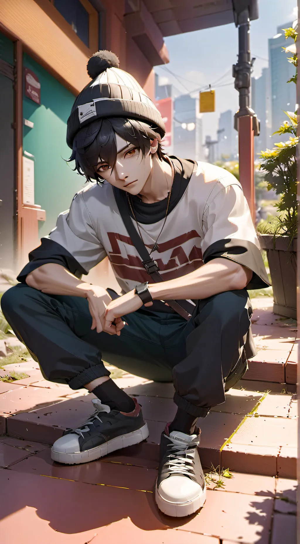 ai character: Jason Anderson background