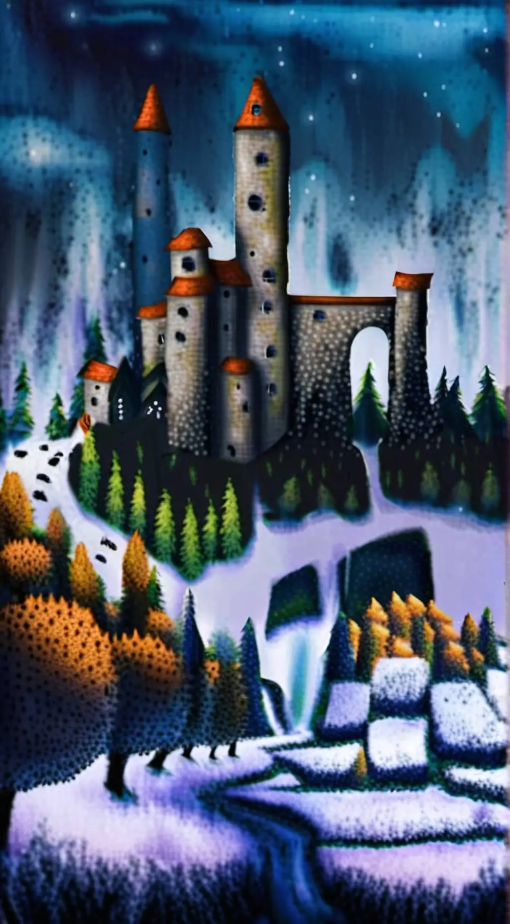 ai character: Hogwarts  background