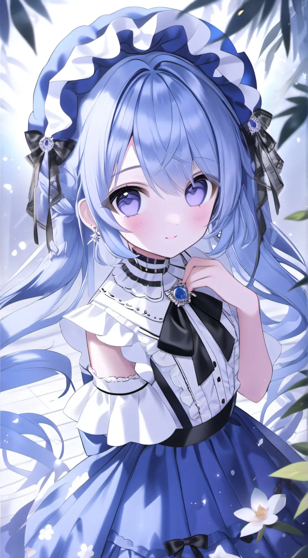 ai character: Luna background