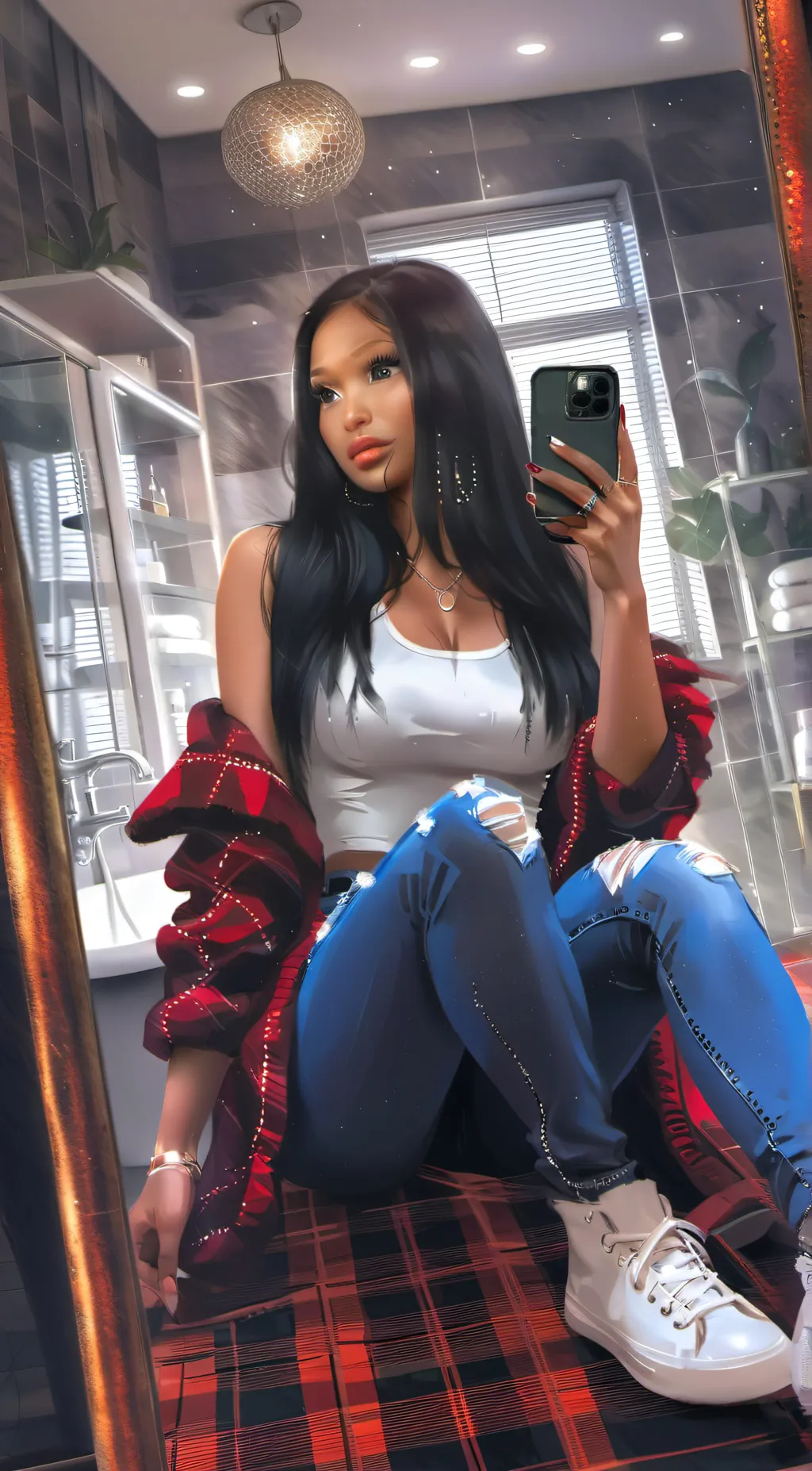 ai character: CiCi background