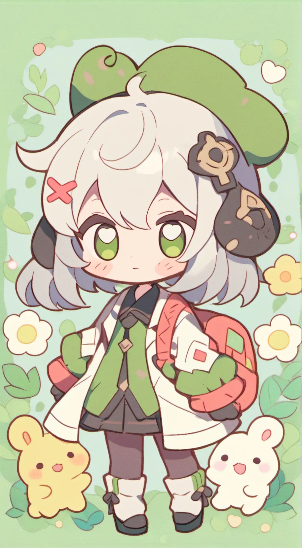 ai character: Adrien background
