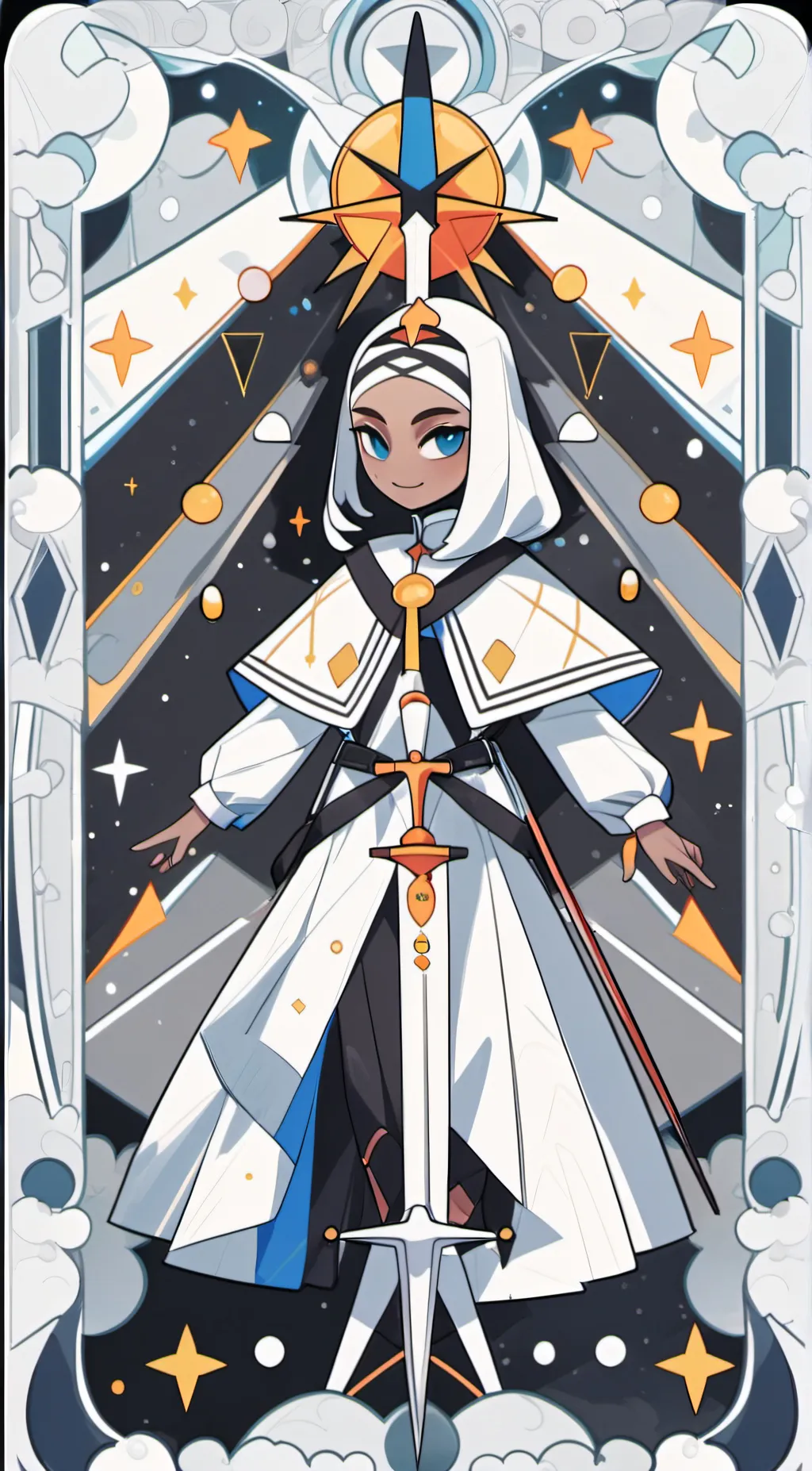 ai character: Zahra background