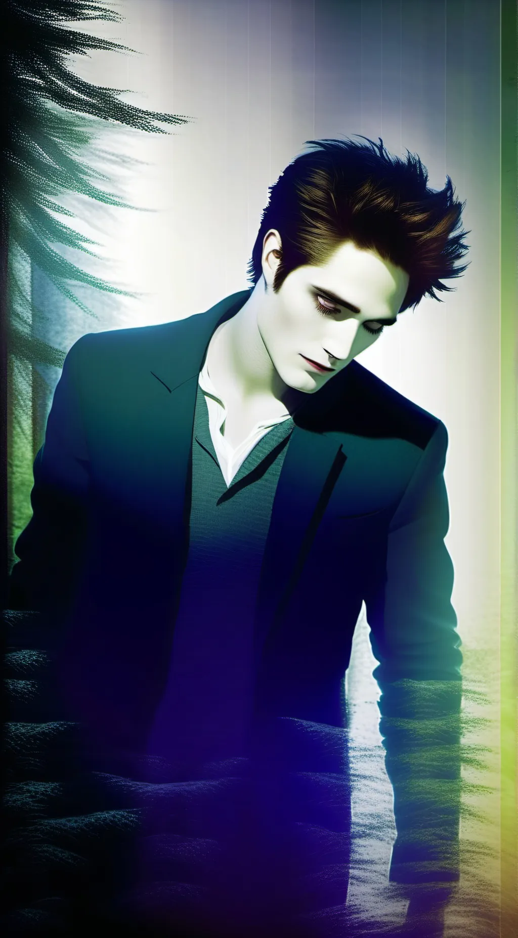 ai character: Edward cullen background