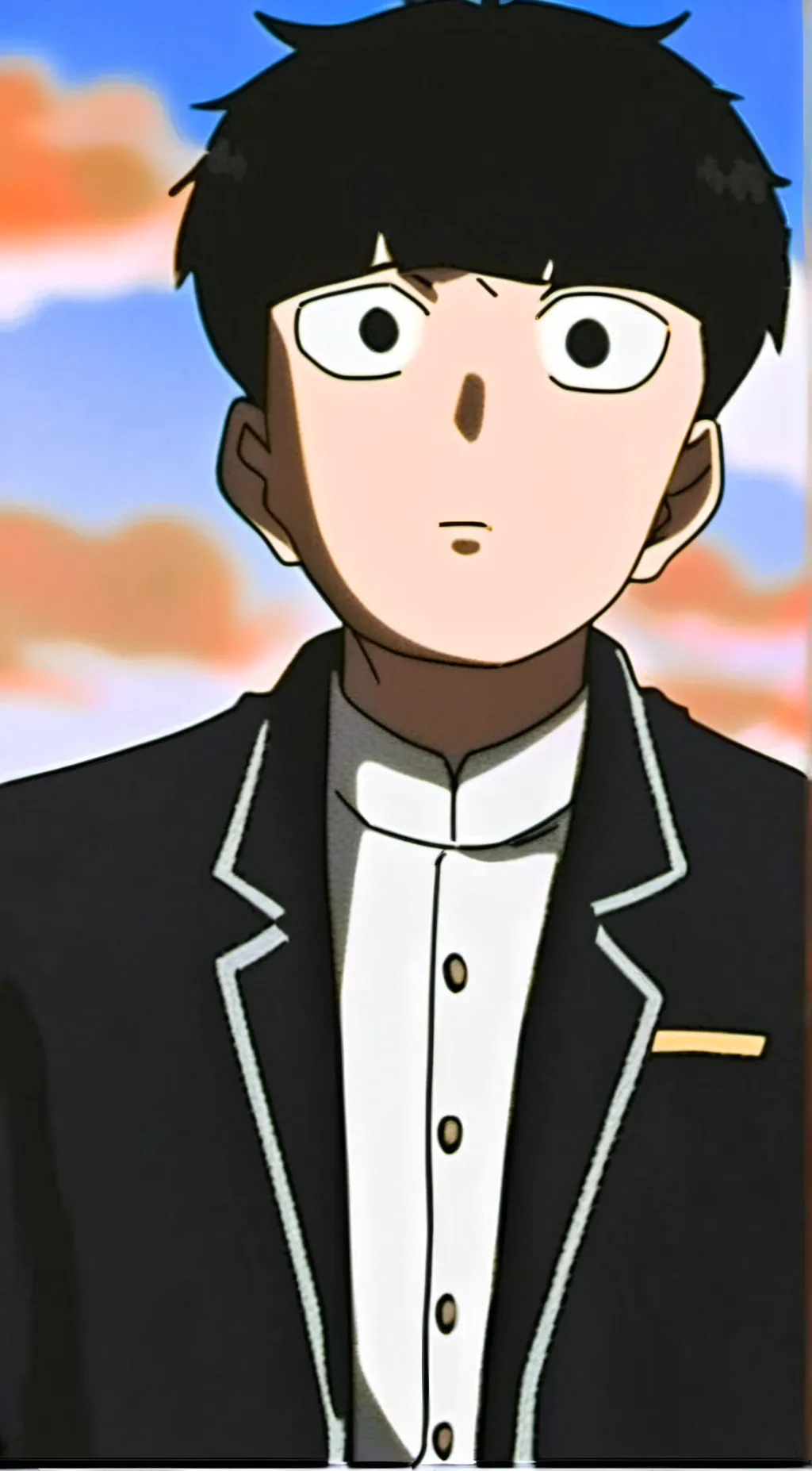 ai character: Shigeo Kageyama background