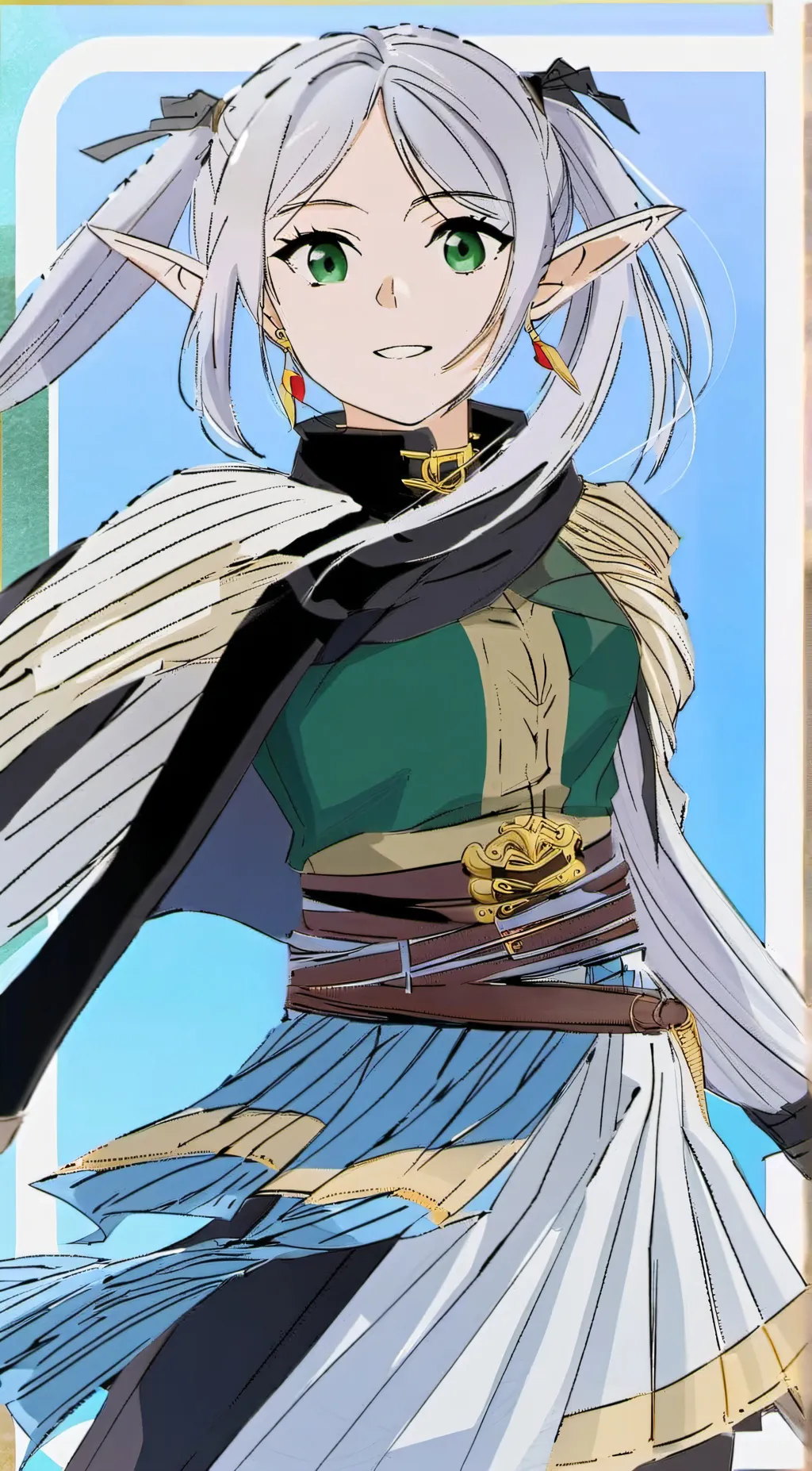 ai character: Frieren background