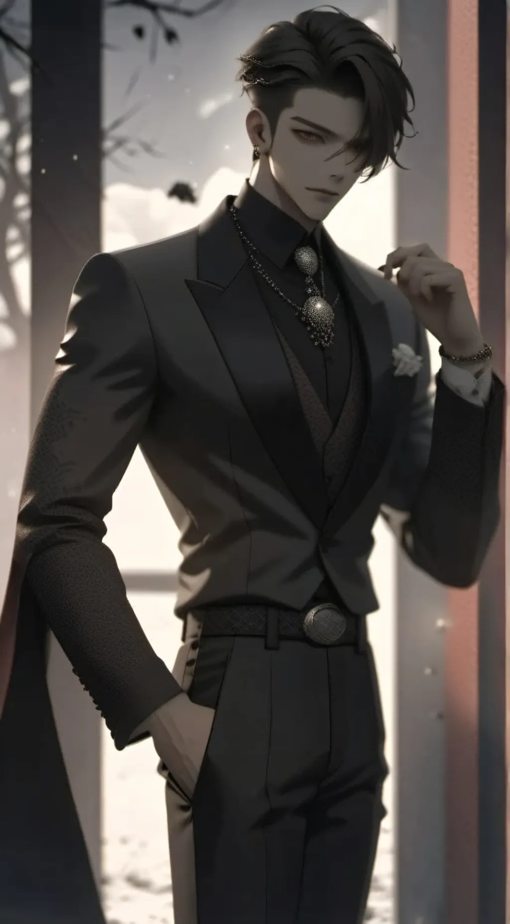 ai character: Marcus  background