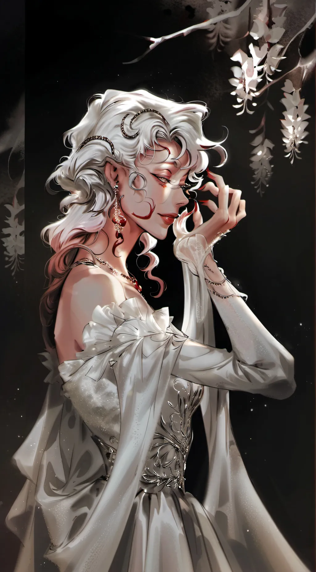 ai character: Noel background