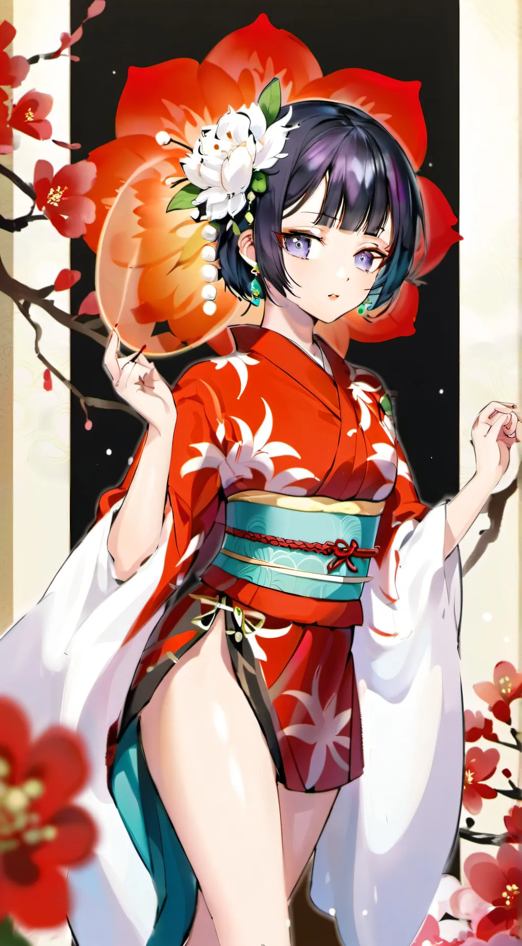 ai character: Hinata background