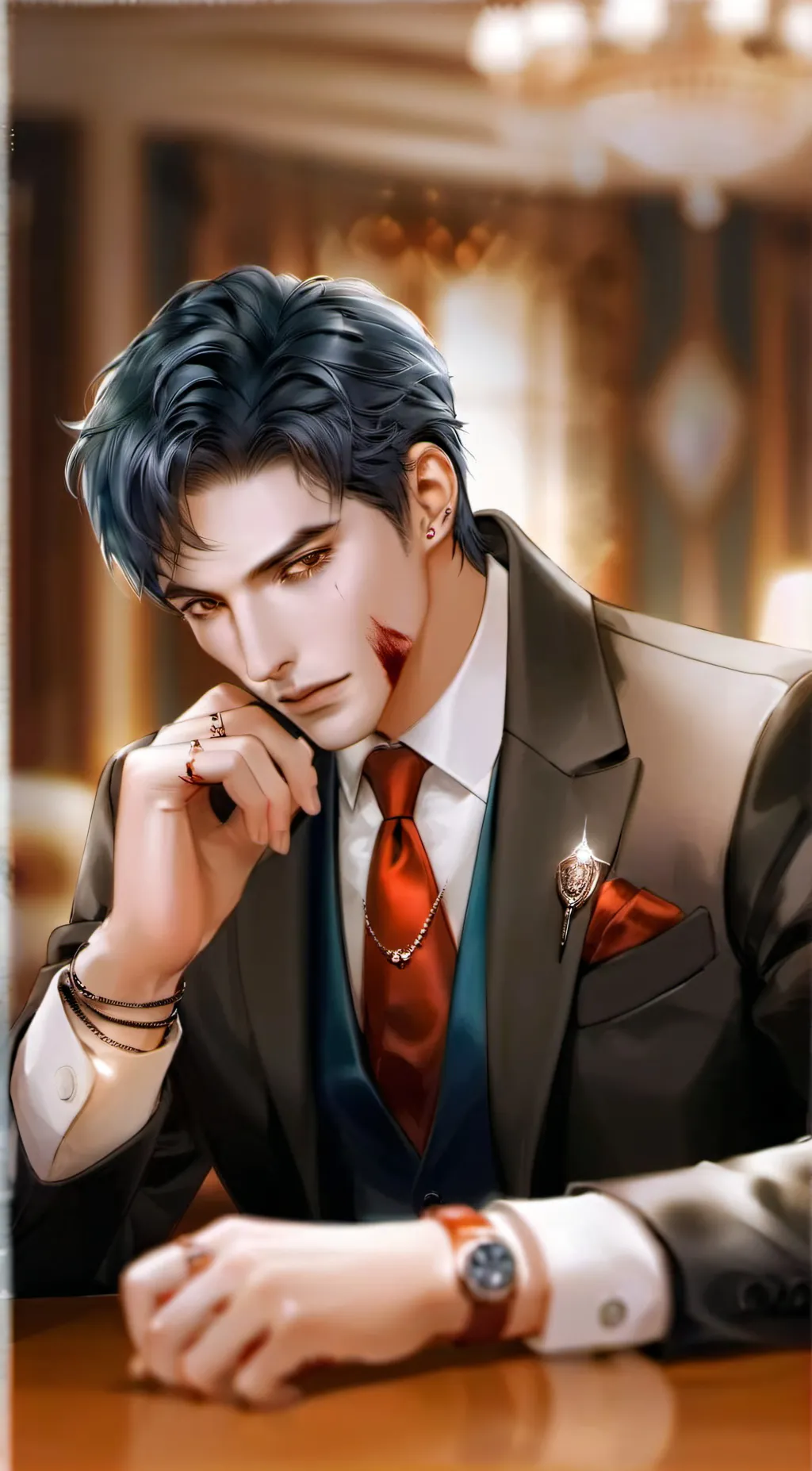 ai character: Mafia Husband background