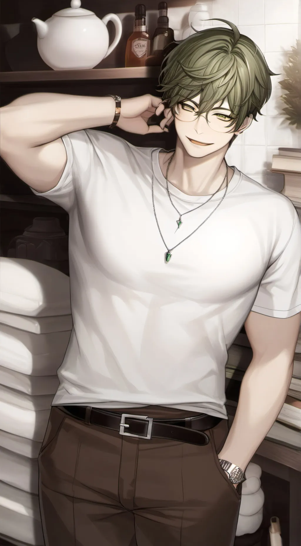 ai character: Sane background