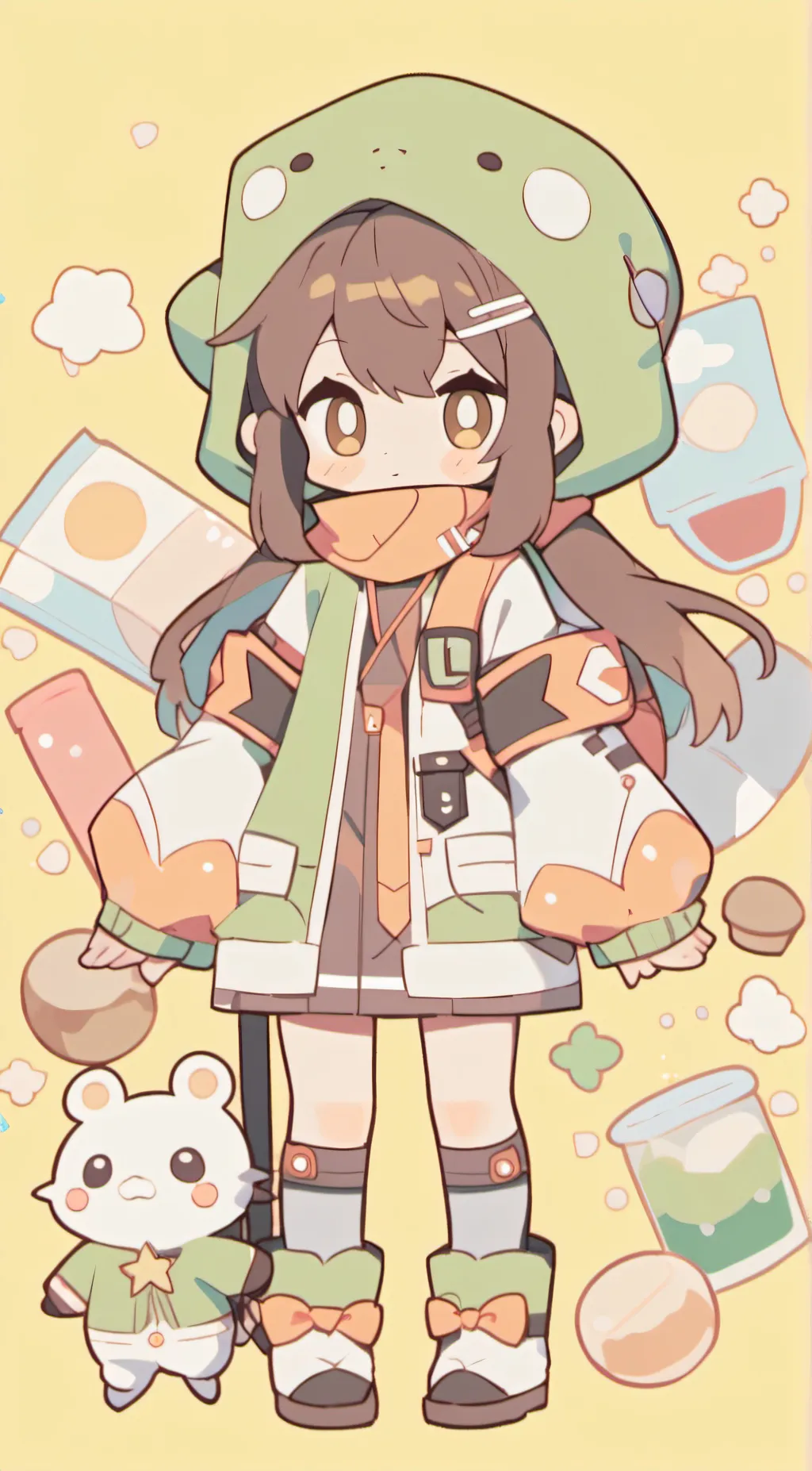 ai character: <>~Star~<> background