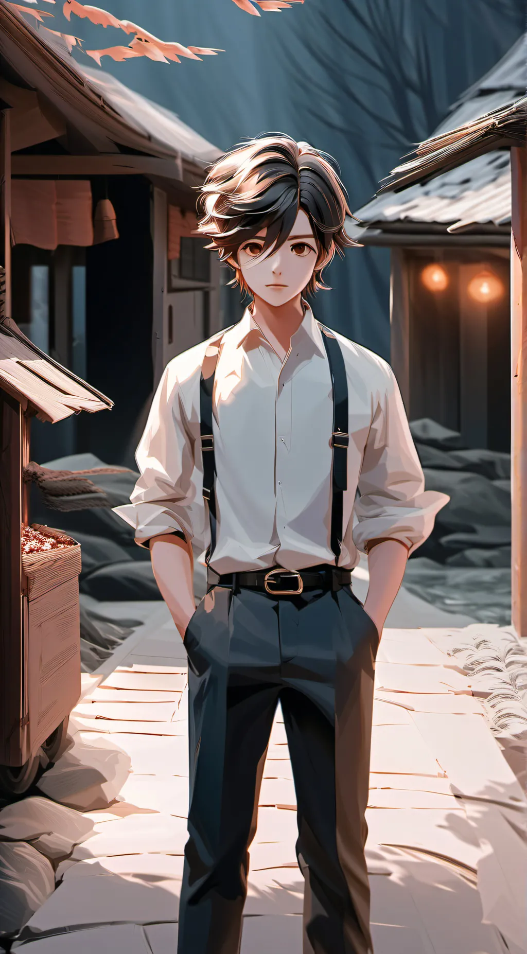 ai character: ZERO background