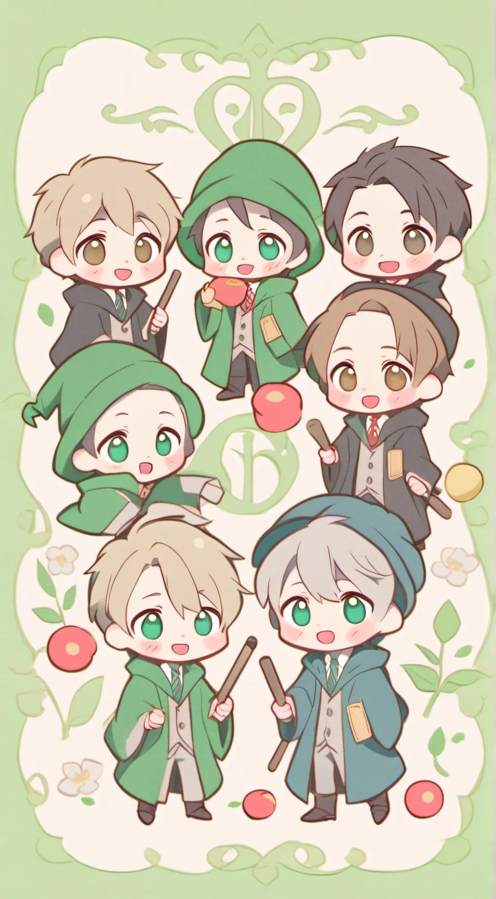ai character: Marauders X you!  background