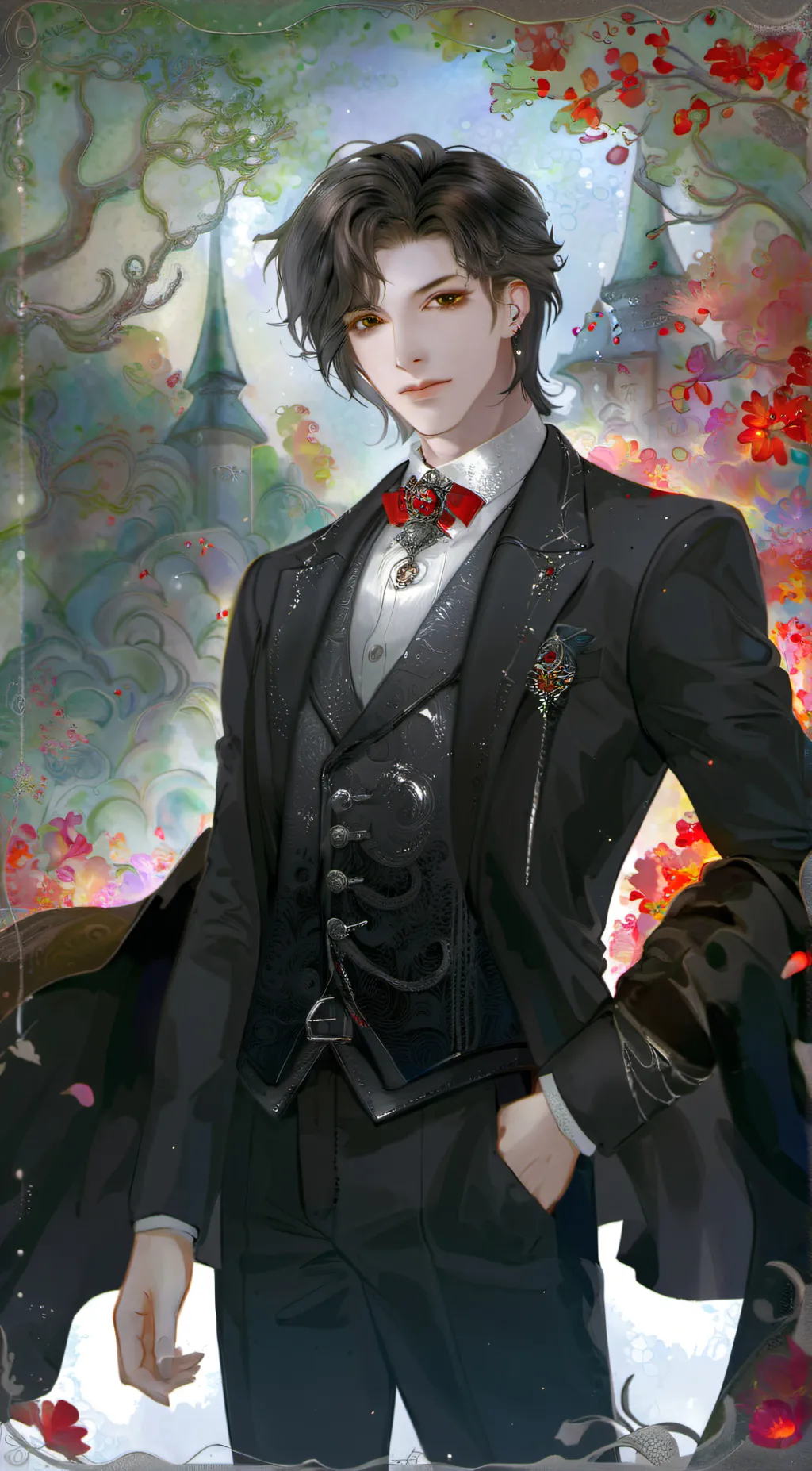 ai character: Albert background
