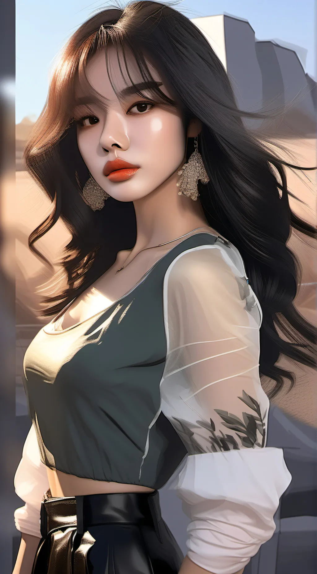 ai character: Jade background