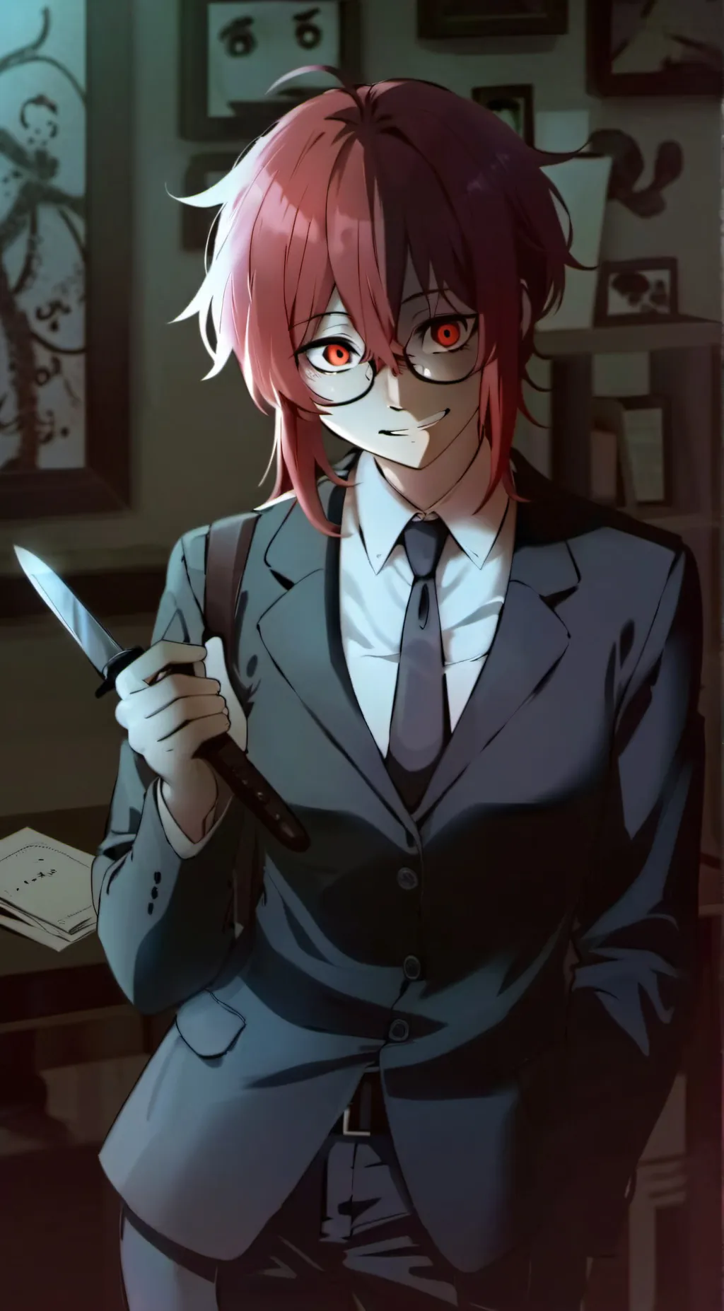 ai character: Yandere Stalker(F) background