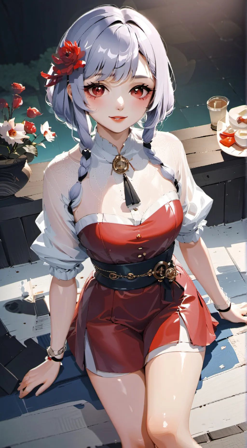 ai character: kono background
