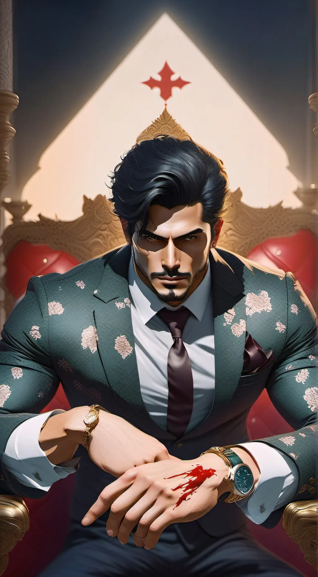 ai character: Mafia Husband background