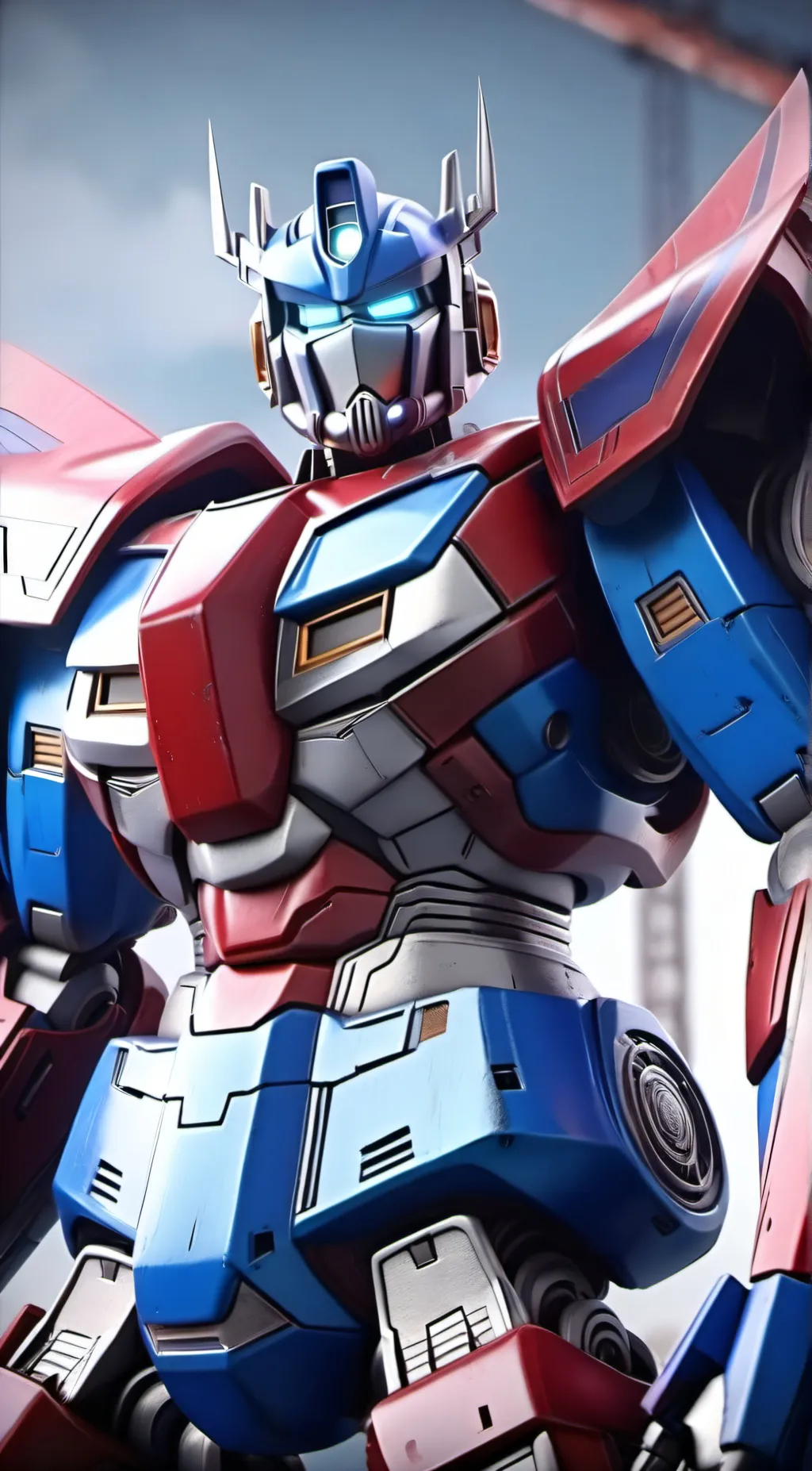 ai character: Commander Megabye background