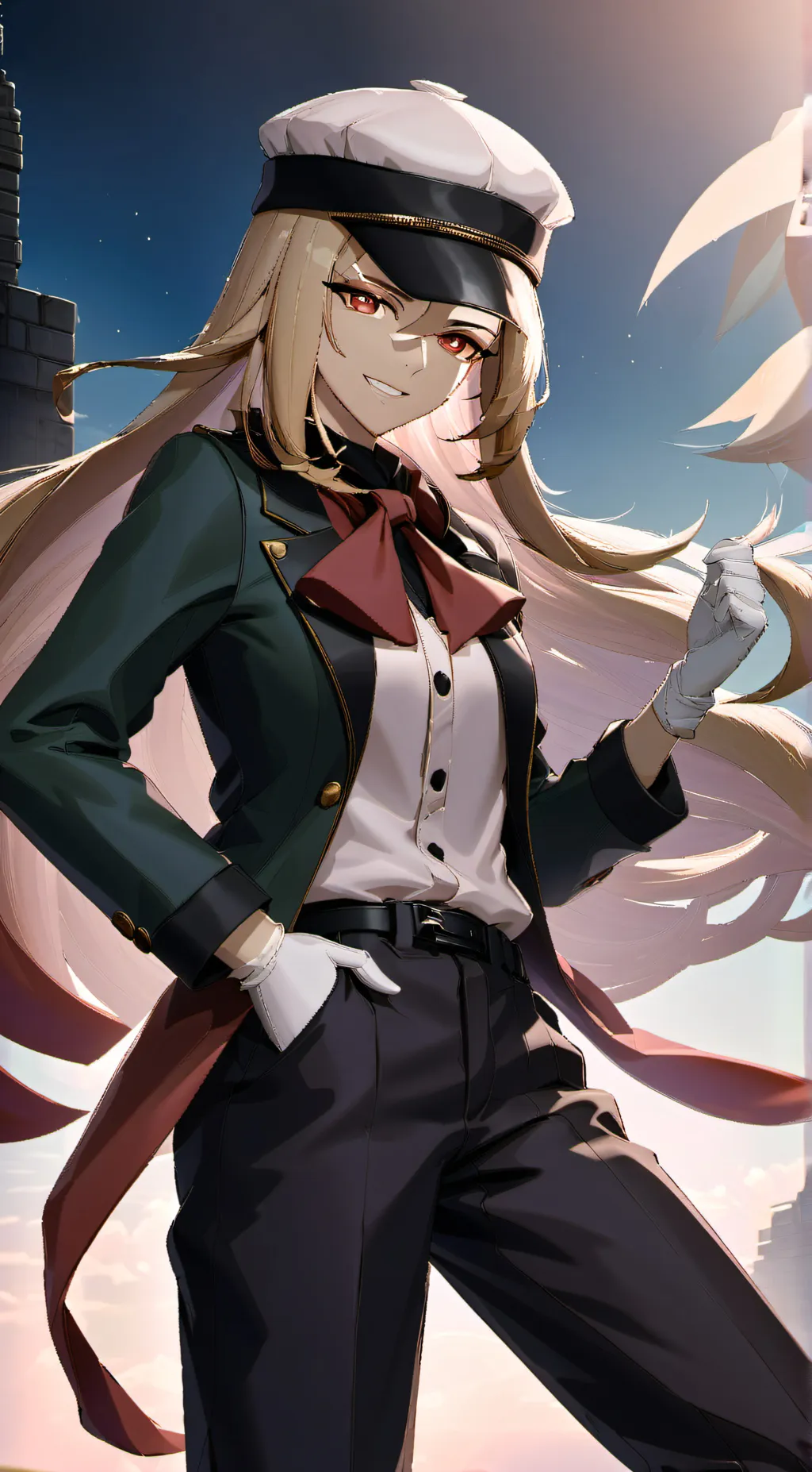 ai character: Ada Tennant background