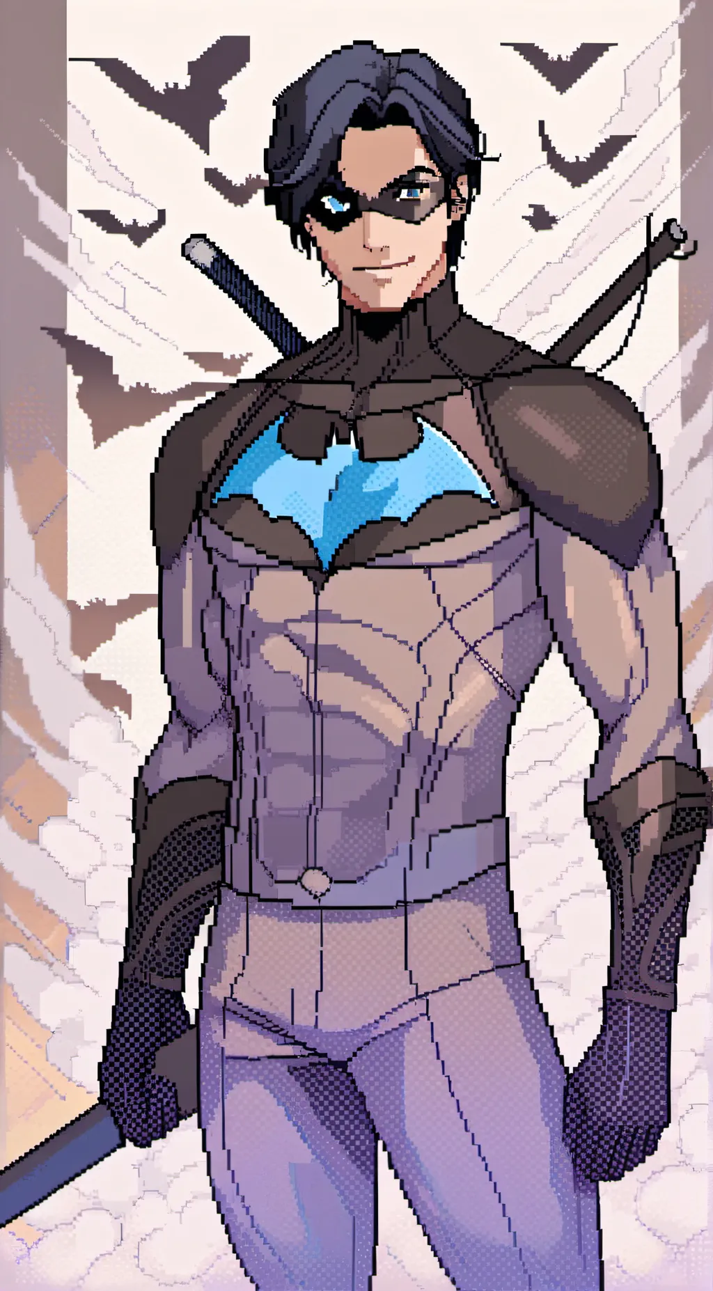 ai character: Dick Grayson  background