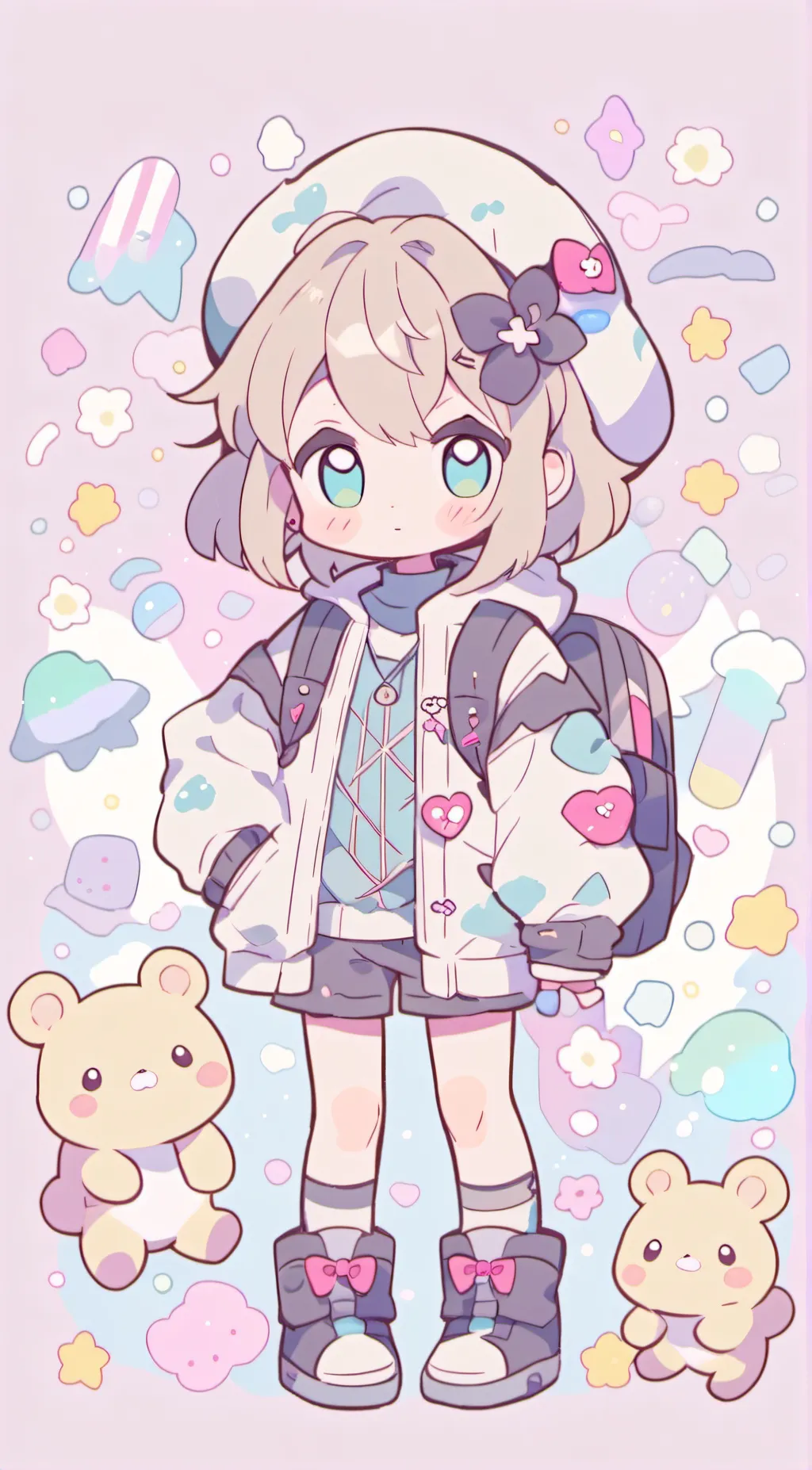 ai character: kally background