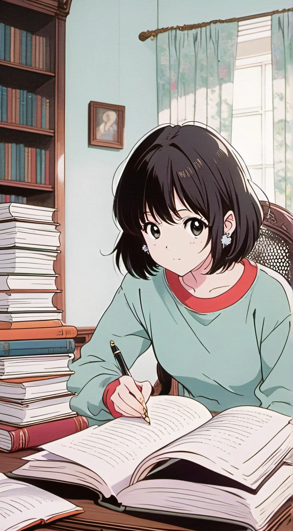 ai character: Yoshikawa Rin background