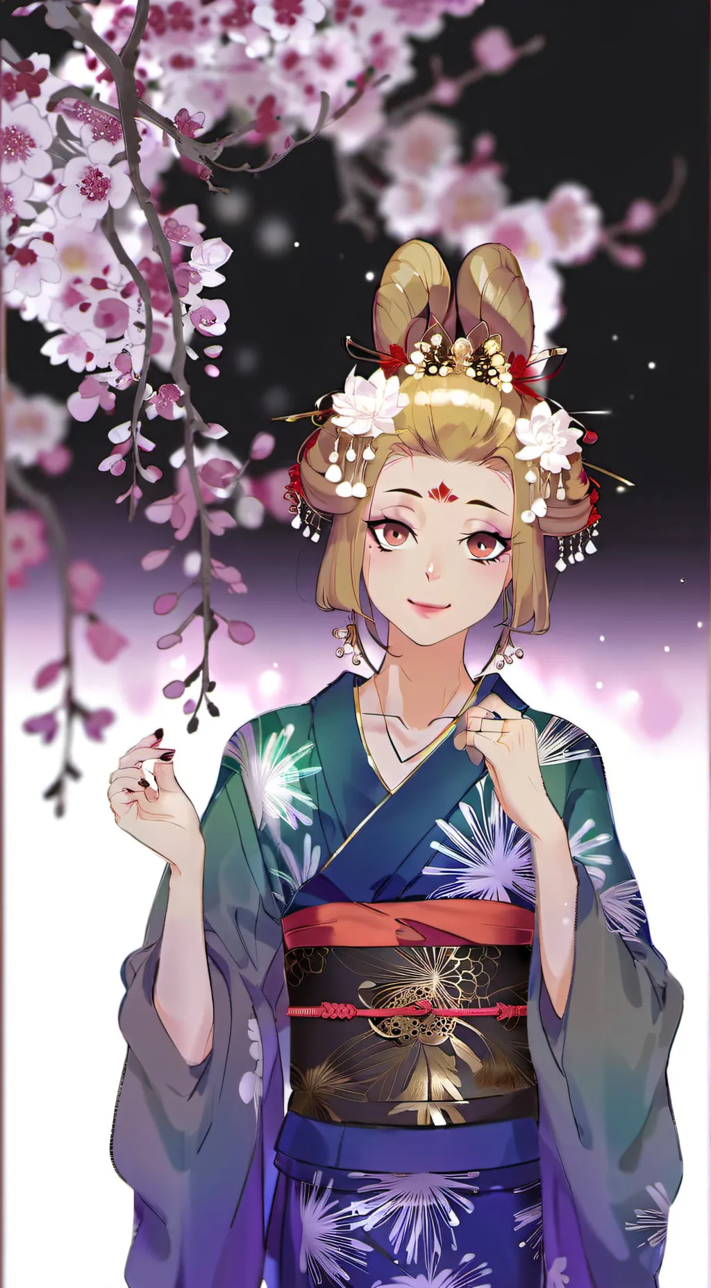 ai character: Demon Slayer (ED)  background